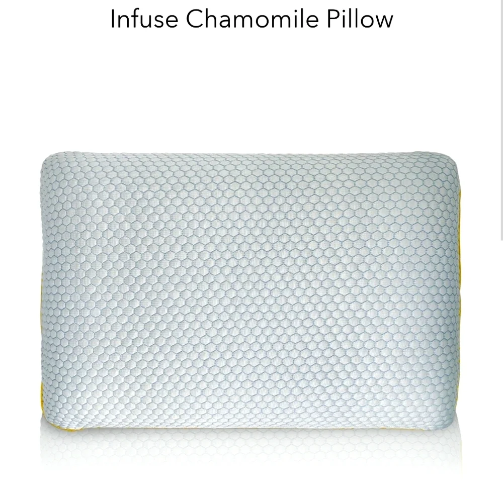 Memory Foam Pillow INFUSE Chamomile Infused